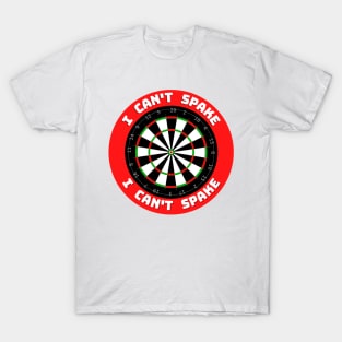 I can't spake Wayne Mardle iconic commentary T-Shirt